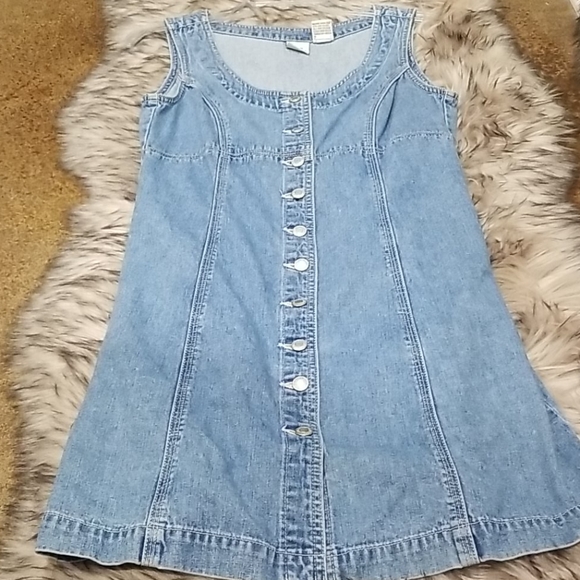 GAP Dresses & Skirts - Vintage Gap Blue Jean Dress